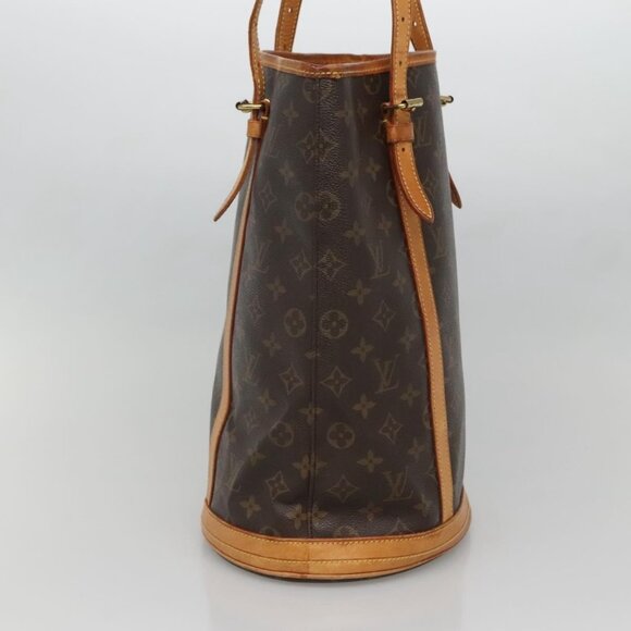 LOUIS VUITTON Monogram Bucket GM Shoulder Bag M42236 LV Auth 132841 - Picture 5 of 16